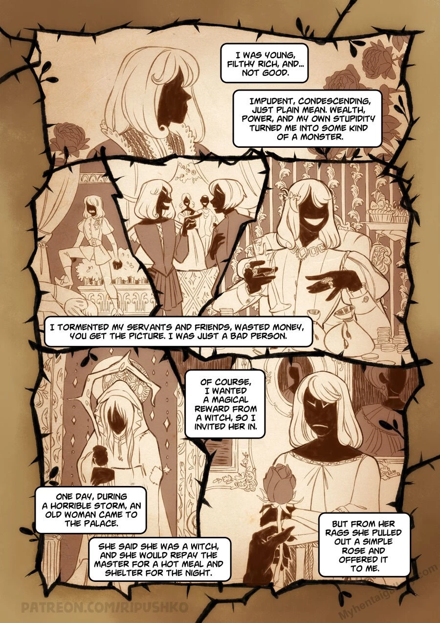 Handsome And The Beast porn comic picture 21