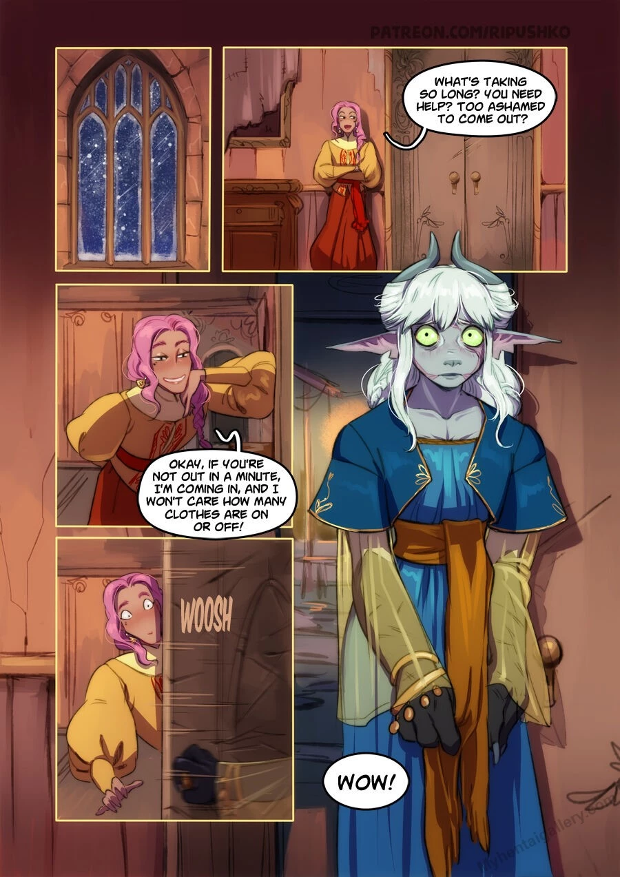 Handsome And The Beast porn comic picture 24