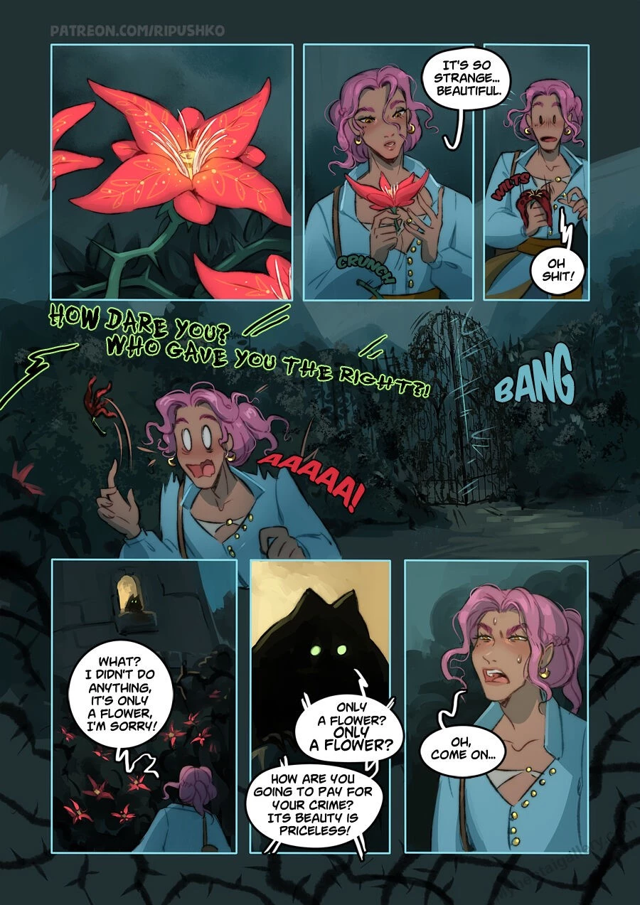 Handsome And The Beast porn comic picture 3