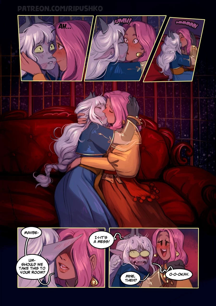 Handsome And The Beast porn comic picture 30