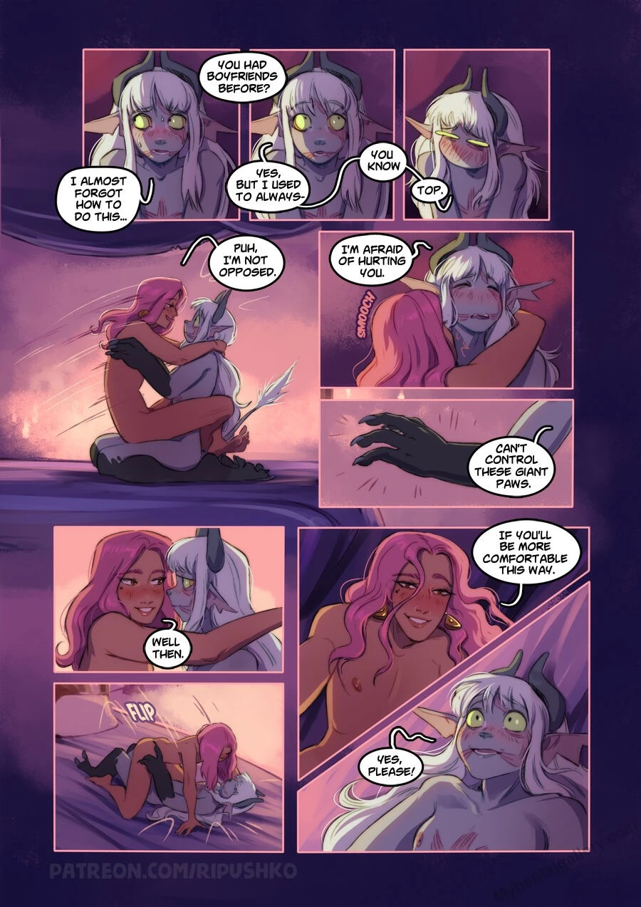 Handsome And The Beast porn comic picture 36