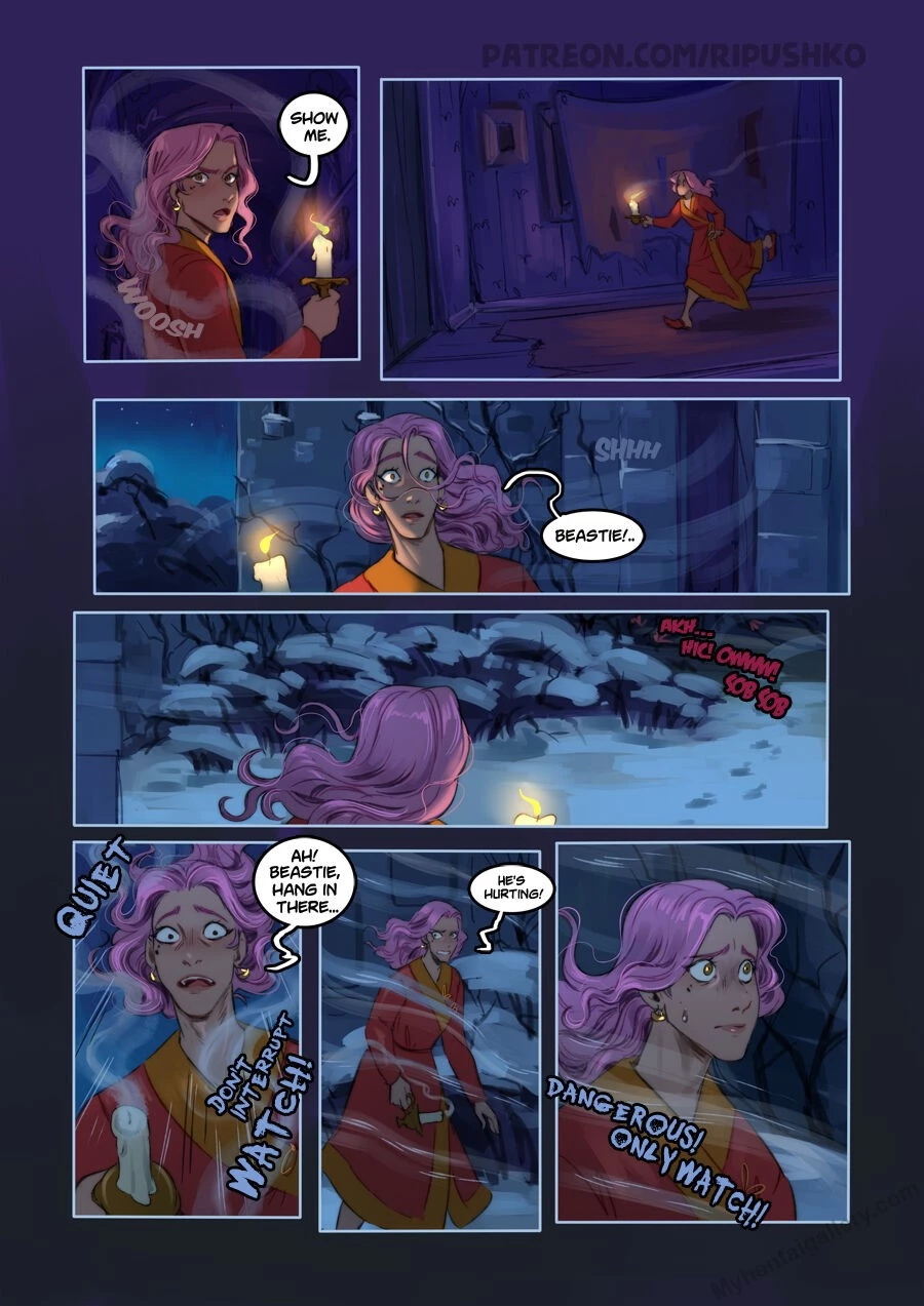 Handsome And The Beast porn comic picture 44