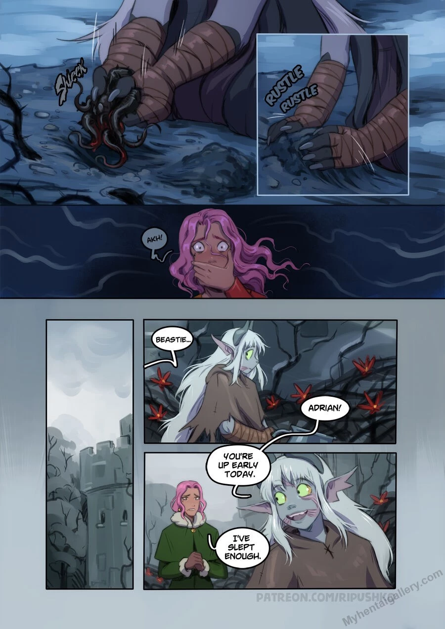 Handsome And The Beast porn comic picture 46