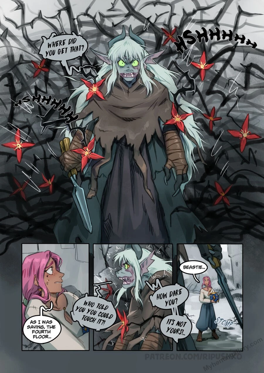 Handsome And The Beast porn comic picture 51