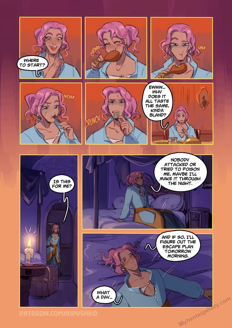Handsome And The Beast porn comic picture 6