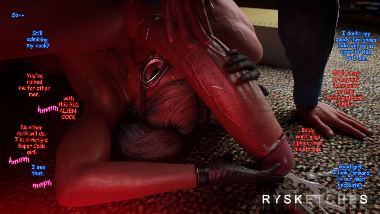 Harley x Clark - Red Kryptonite porn comic picture 32