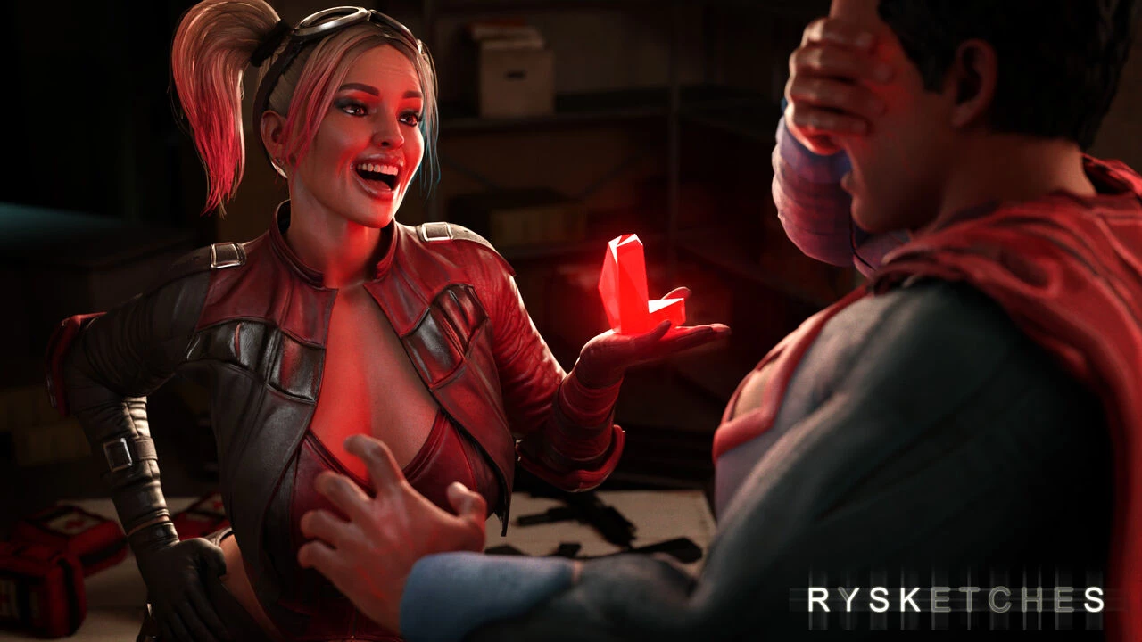 Harley x Clark - Red Kryptonite porn comic picture 33