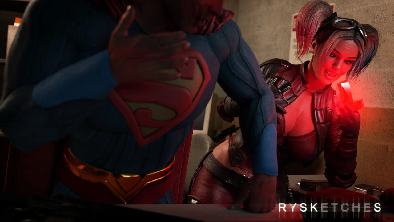 Harley x Clark - Red Kryptonite porn comic picture 34