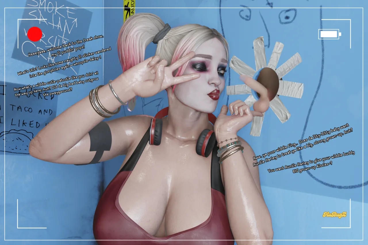 Harley's Gloryhole Stream~ porn comic picture 1