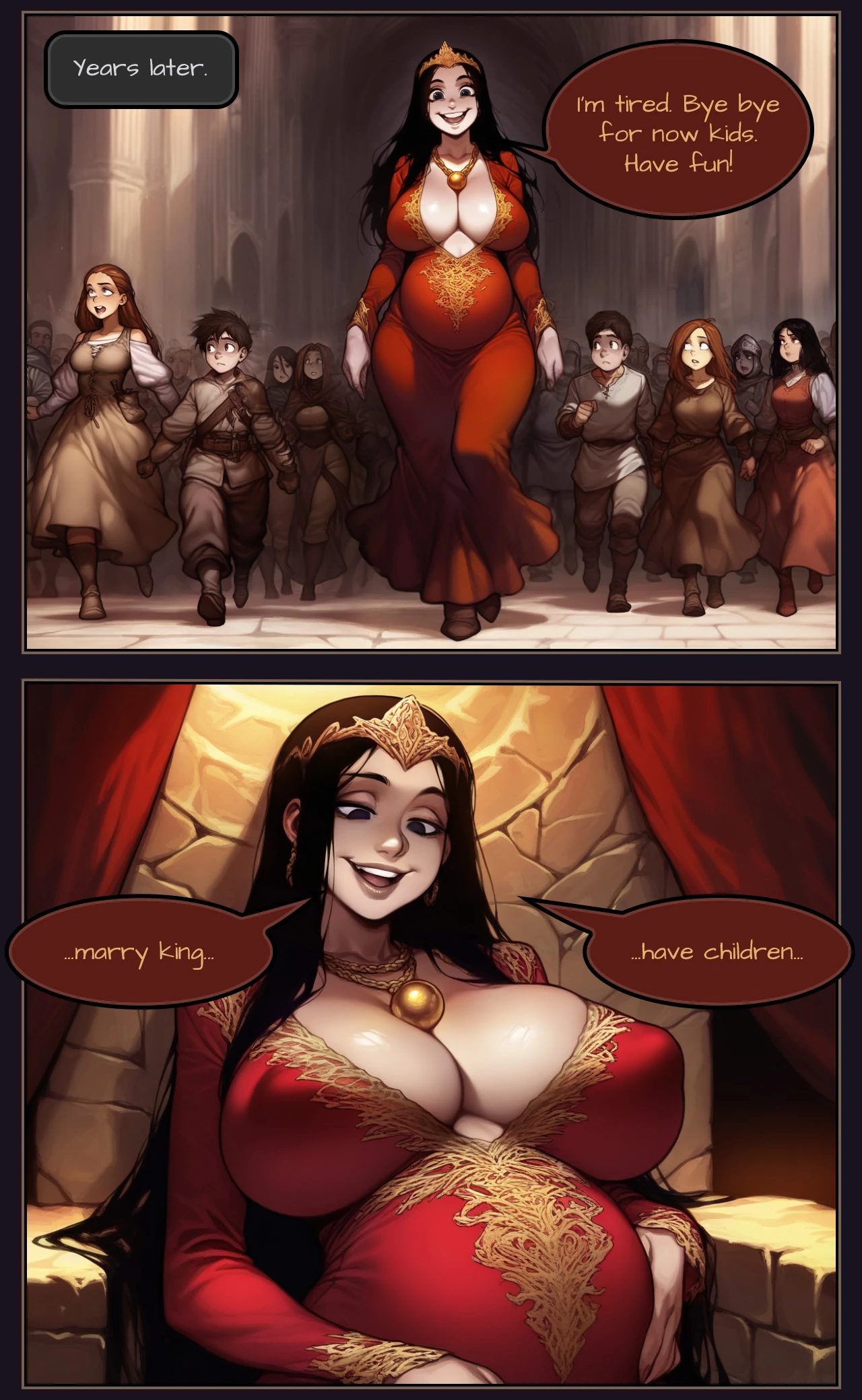 Harper's Keep porn comic picture 27