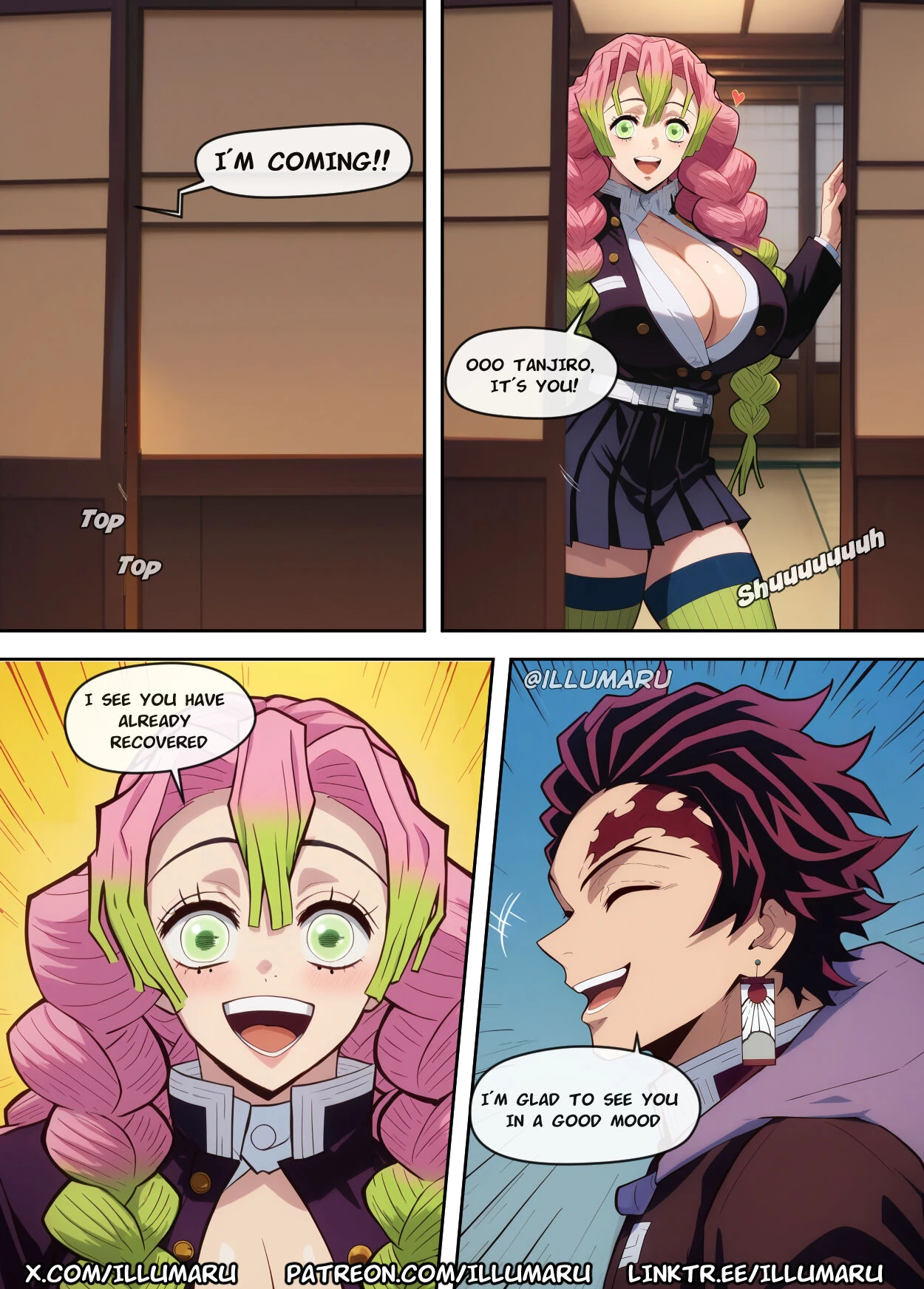 Hashira training: Mitsuri porn comic picture 4