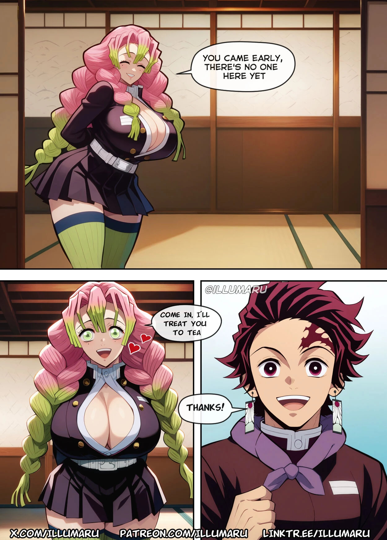 Hashira training: Mitsuri porn comic picture 5