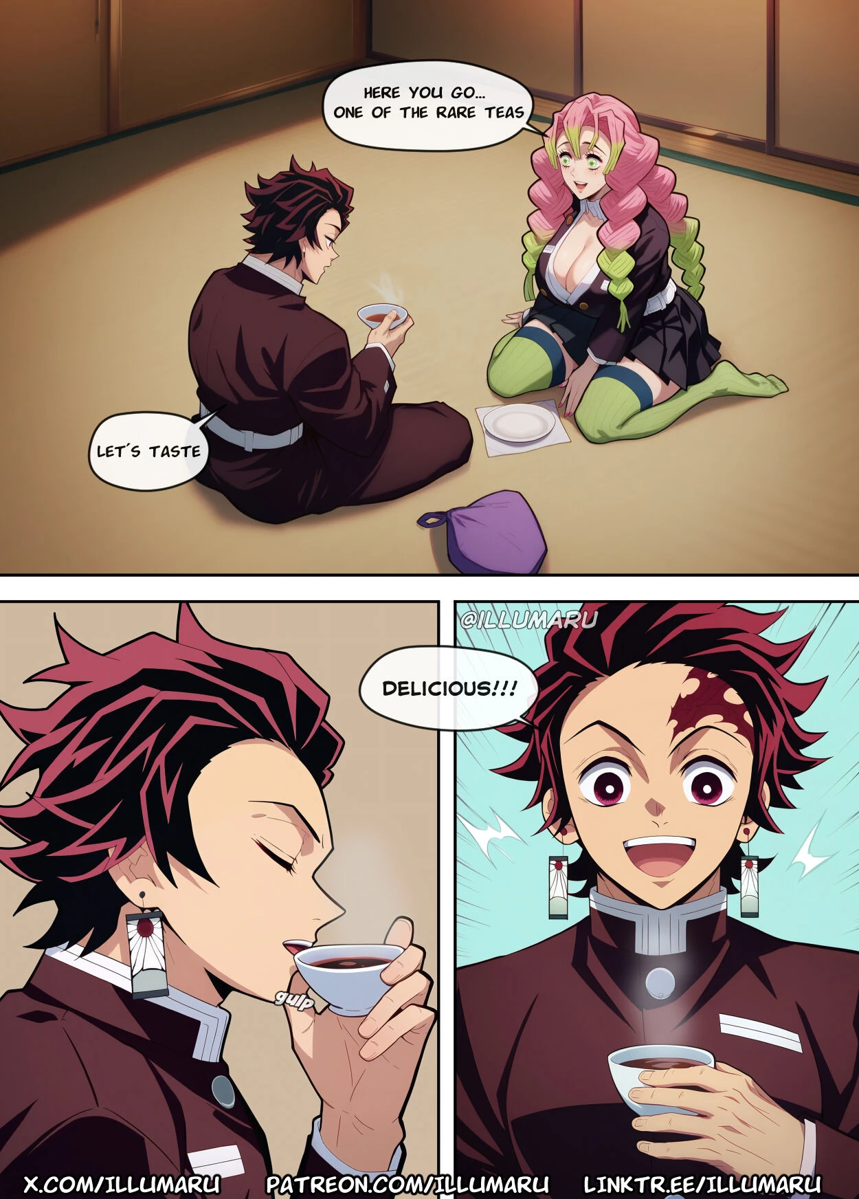 Hashira training: Mitsuri porn comic picture 6