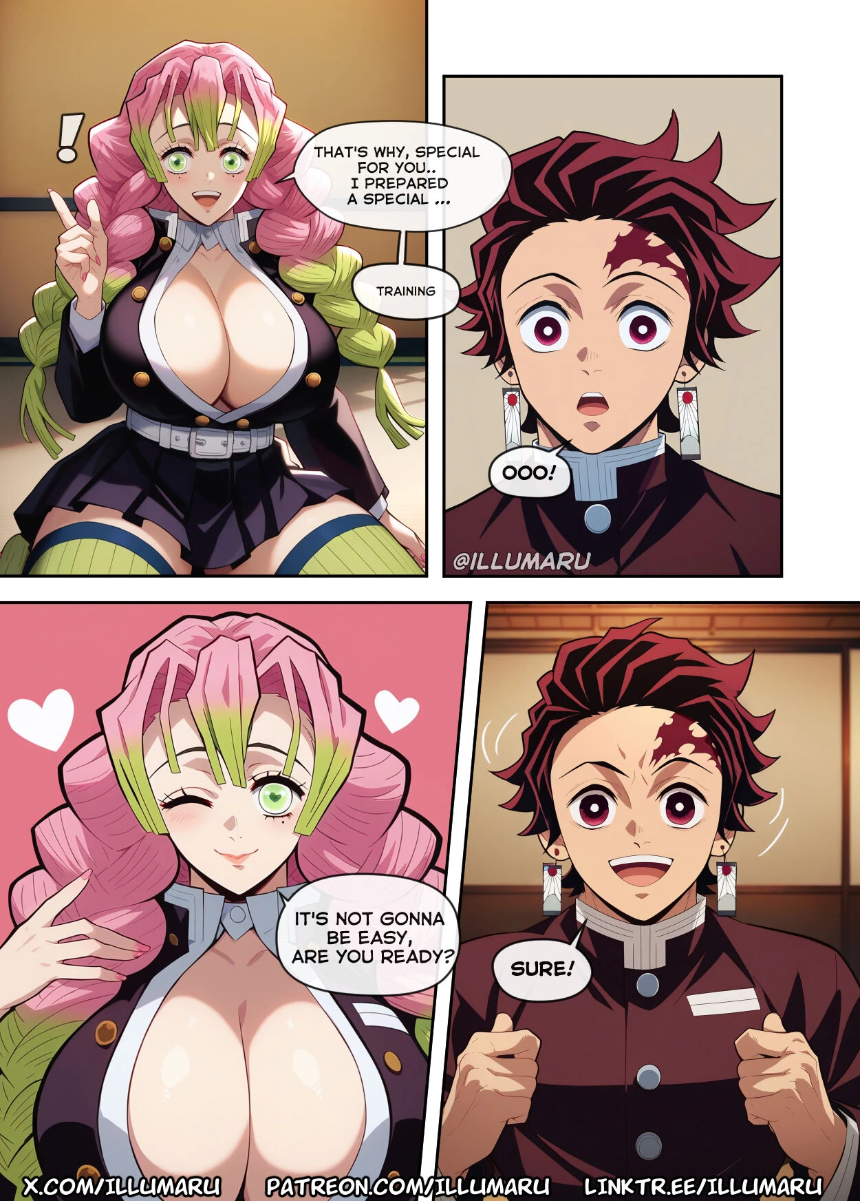 Hashira training: Mitsuri porn comic picture 8