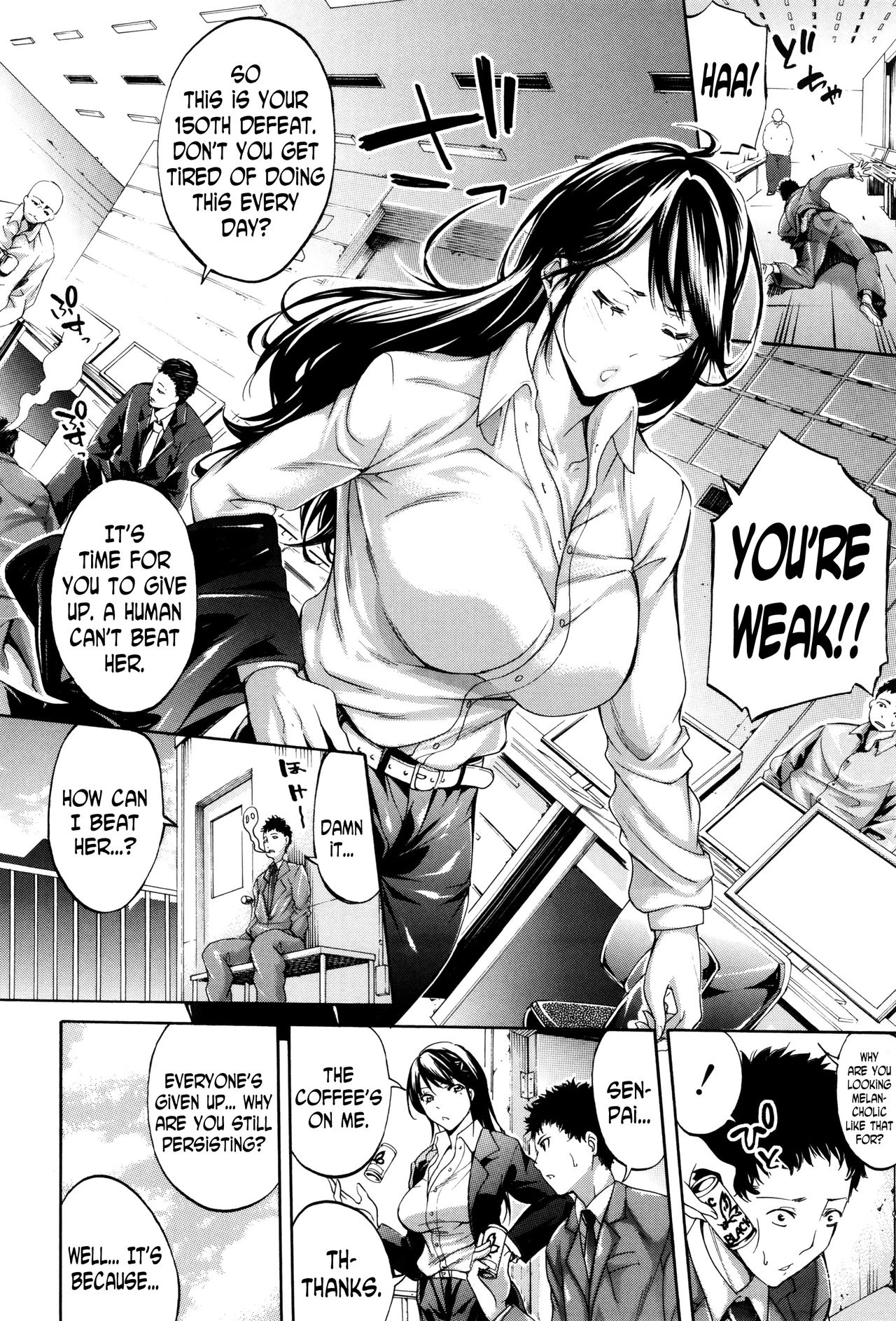 Hataraku Onna no Ureta Ase ch.1-5 porn comic picture 7