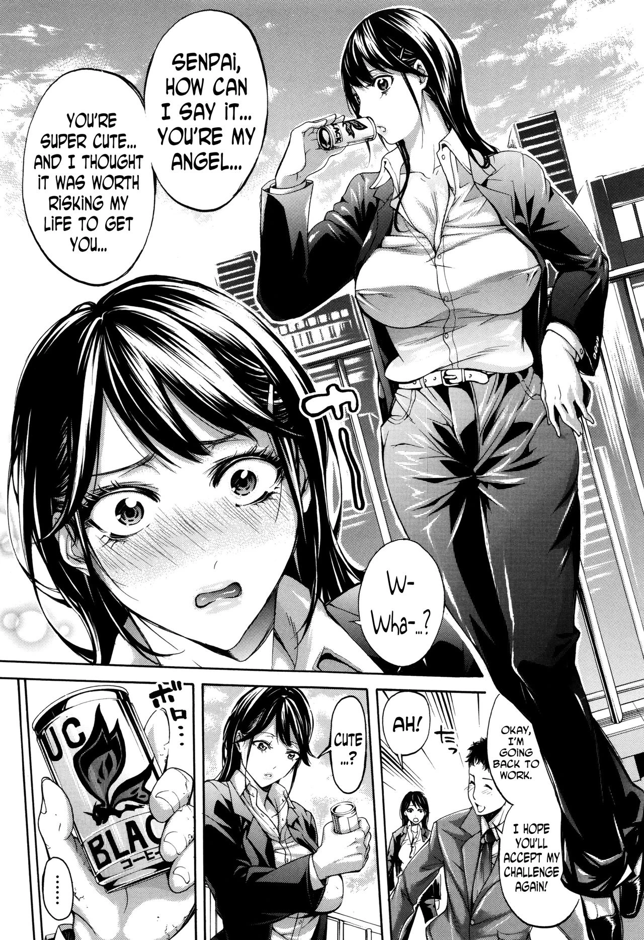 Hataraku Onna no Ureta Ase ch.1-5 porn comic picture 8