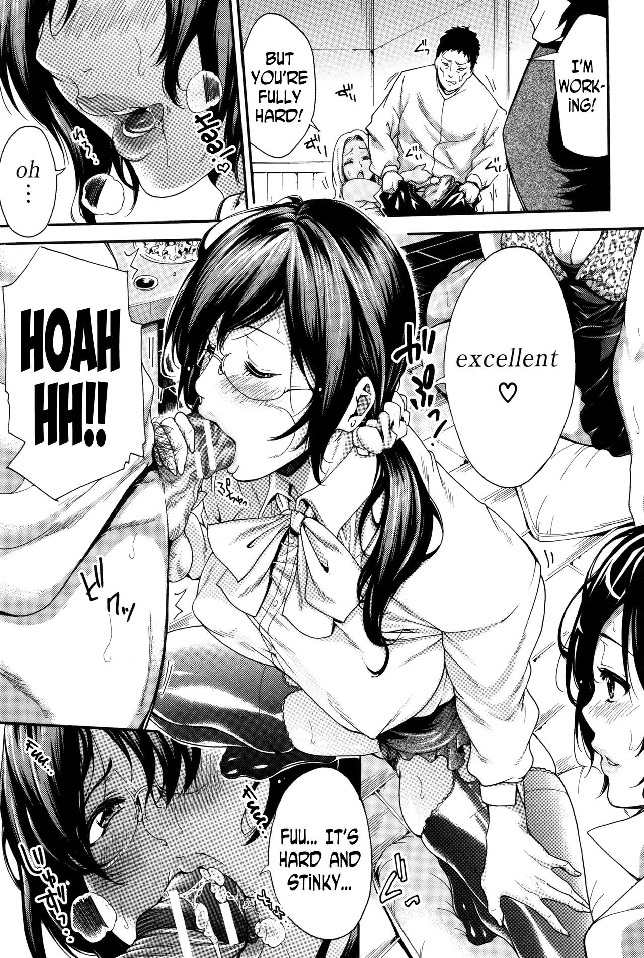 Hataraku Onna no Ureta Ase ch.1-5 porn comic picture 92