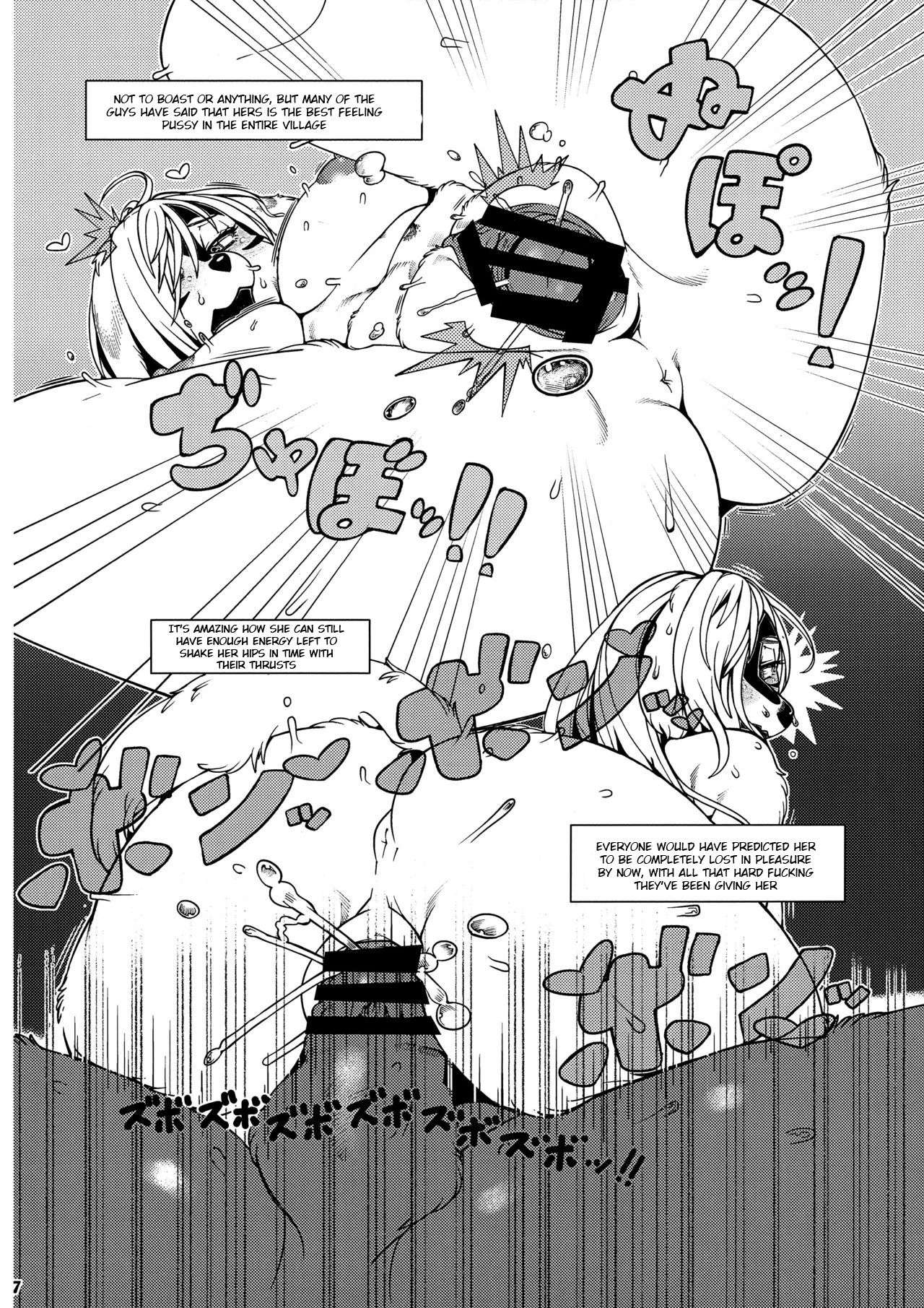Hatoful Gangbang porn comic picture 3