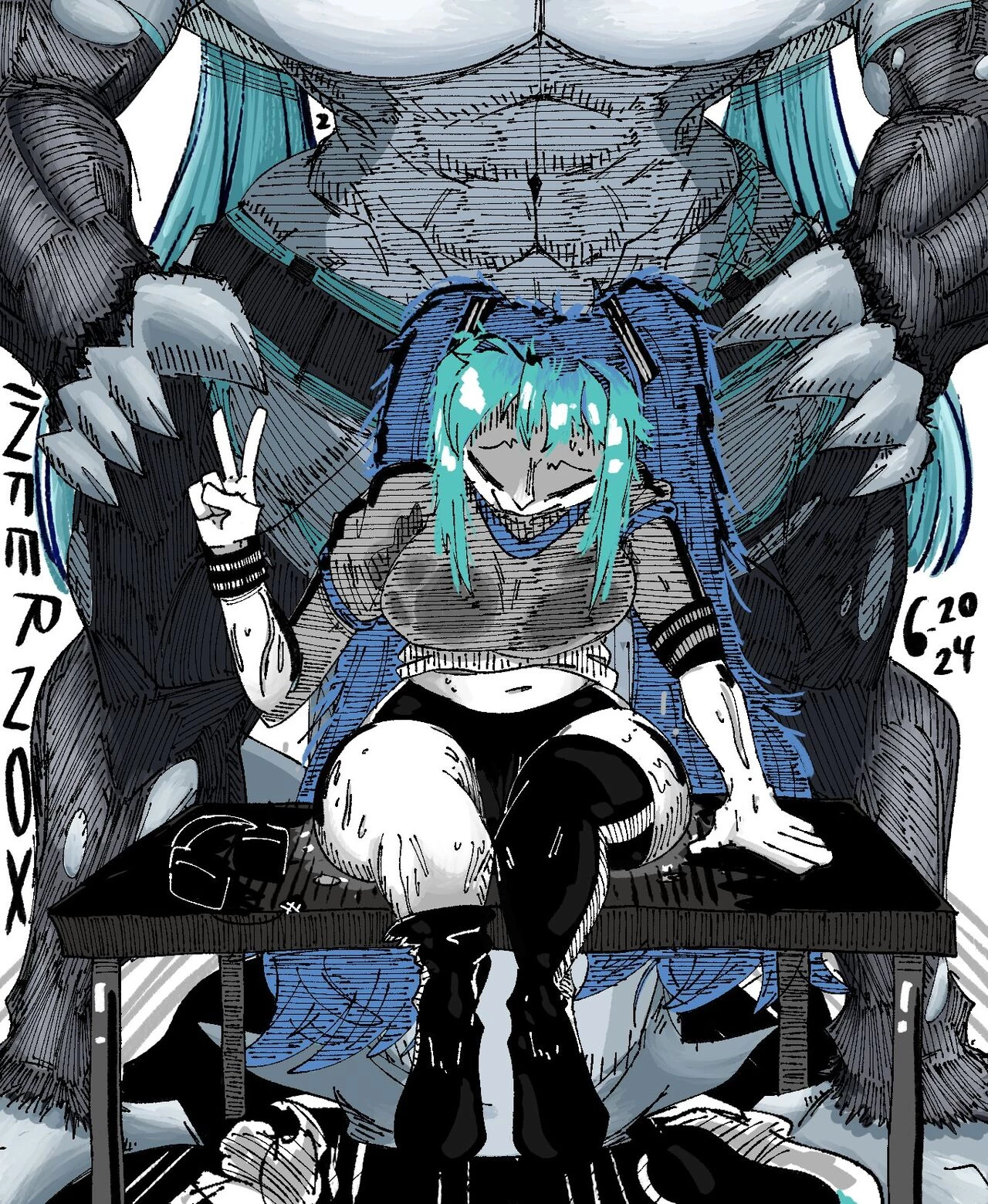 Hatsame Mako porn comic picture 11