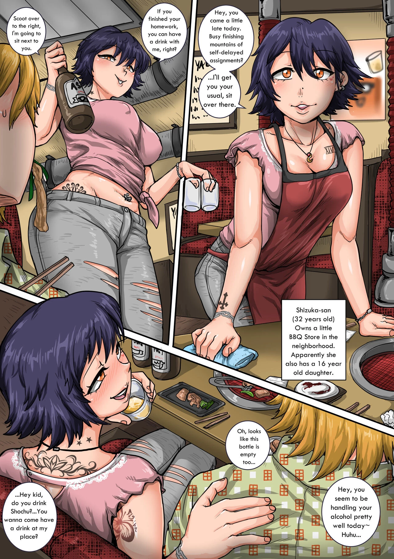 Have a drink porn comic picture 1