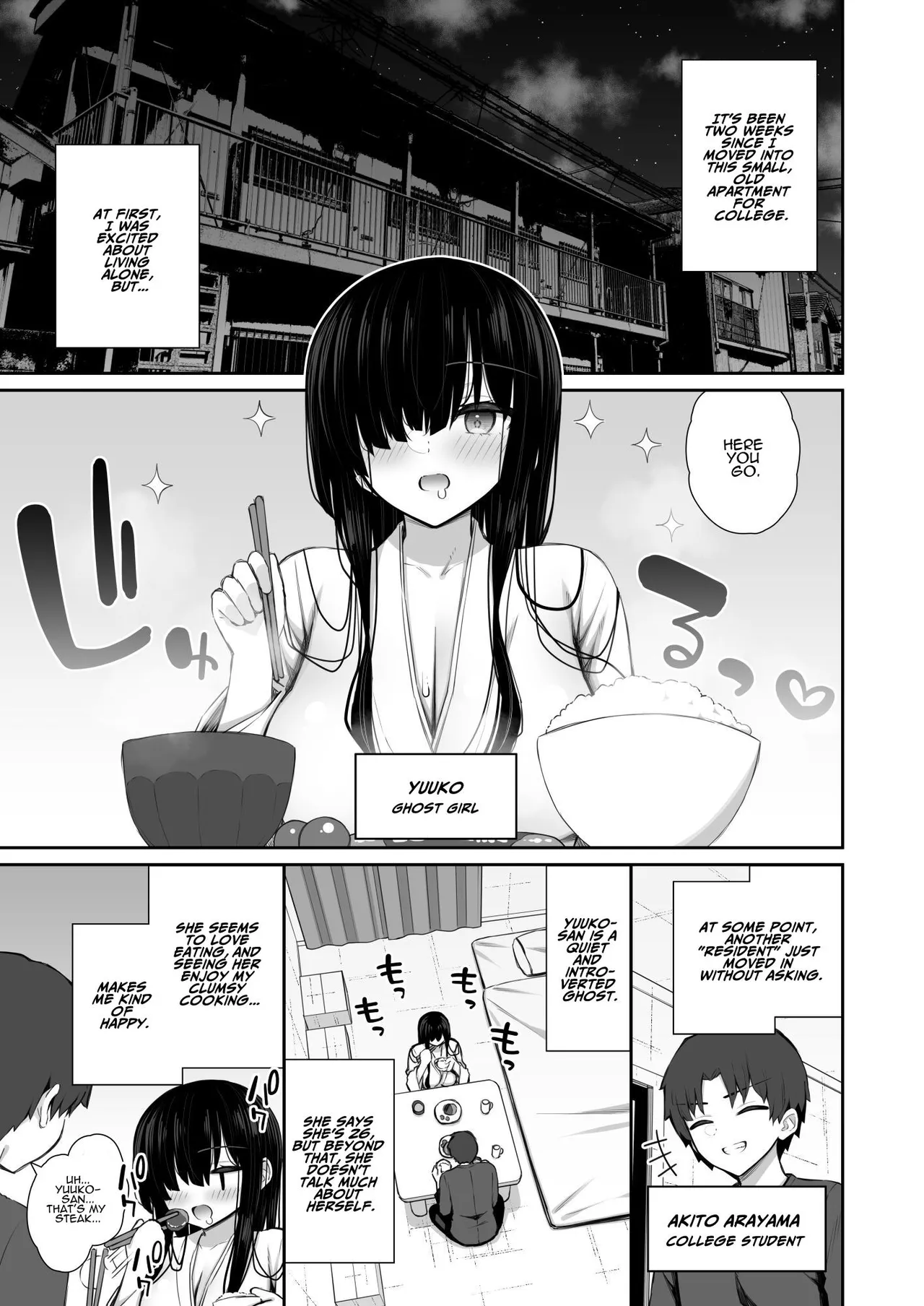 Have Your Way With The Freeloading Gloomy Ghost Woman 2 | Katte ni Sumitsuiteru InCha Yuurei no Karada o Suki Katte suru Hanashi porn comic picture 3