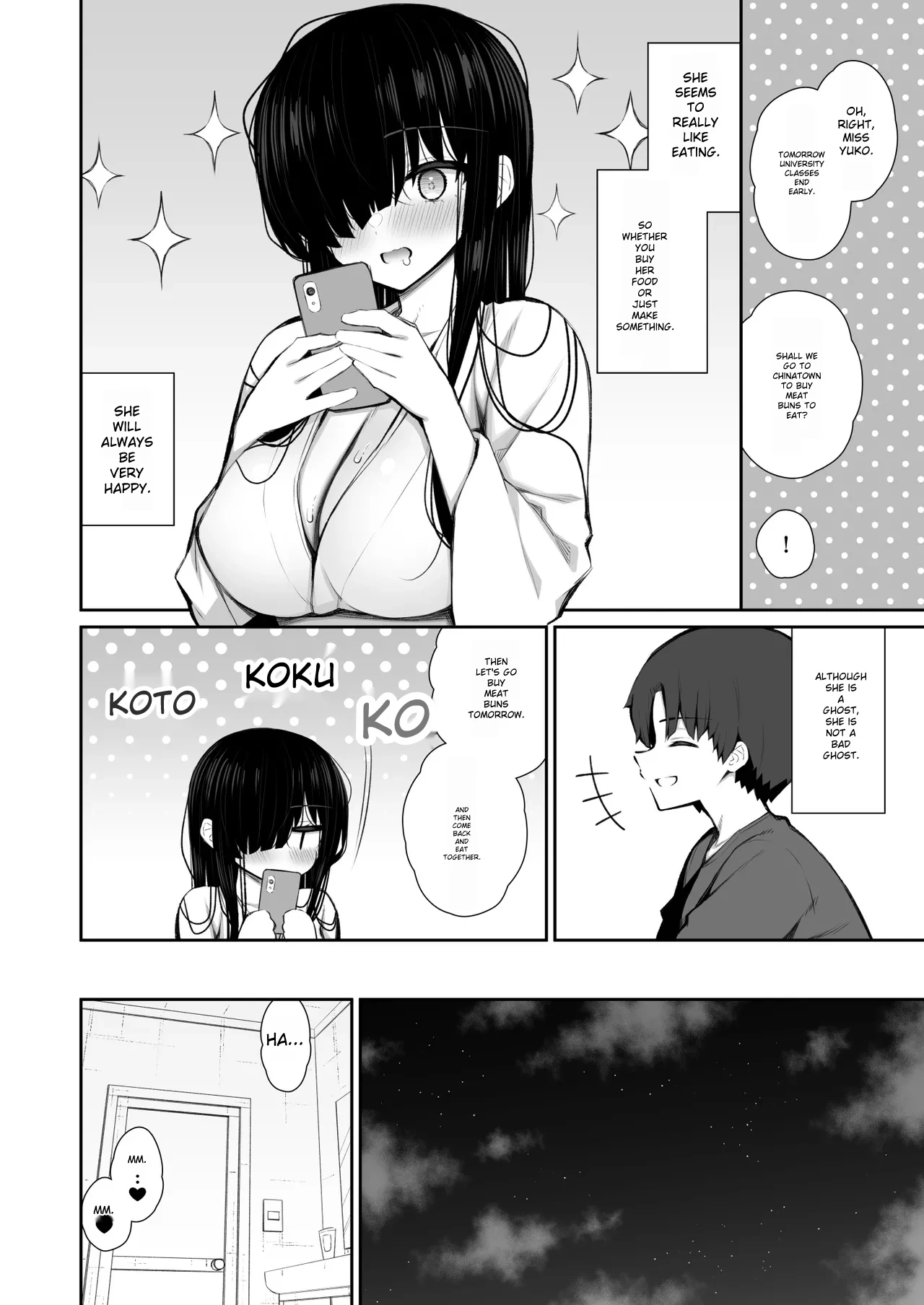 Have Your Way With The Freeloading Gloomy Ghost Woman 3 : Making a virgin gal understand | Katte ni Sumitsuiteiru Incha Yuurei no Karada o Suki Katte ni Suru Hanashi 3 Shojo Gal Wakase Hen porn comic picture 3