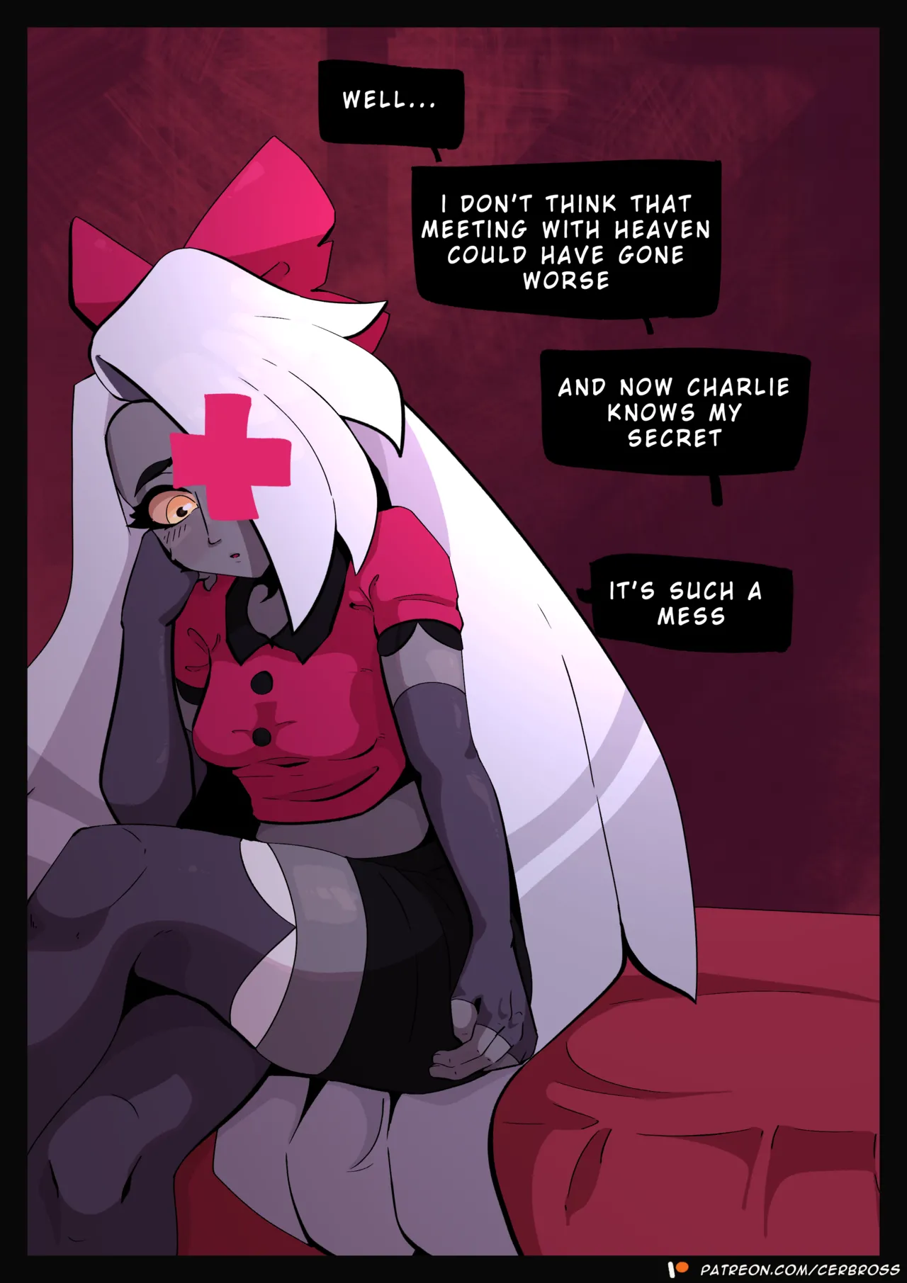 Hazbin Frustrations porn comic picture 2