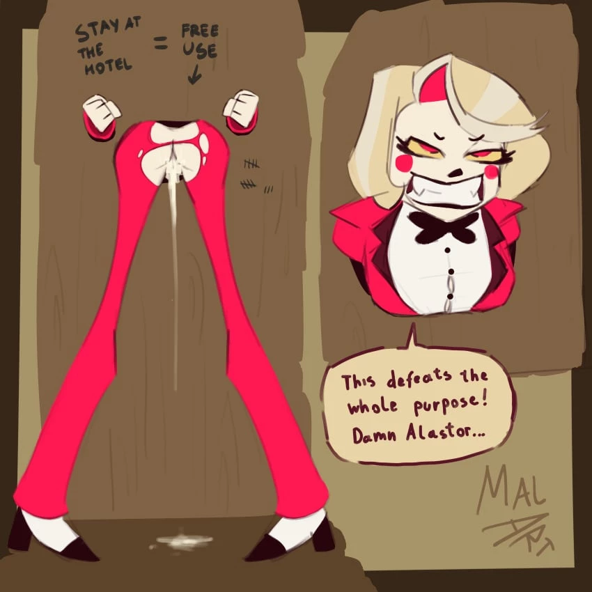 Hazbin hotel and helluva boss stuck porn comic picture 102