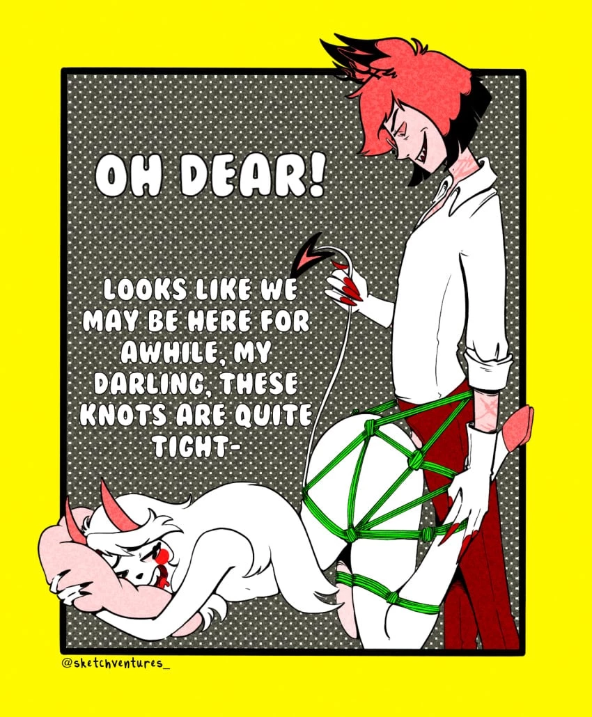 Hazbin hotel and helluva boss stuck porn comic picture 120