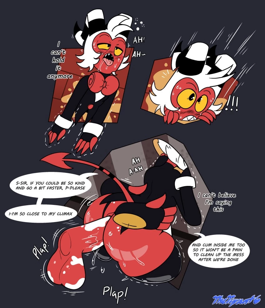 Hazbin hotel and helluva boss stuck porn comic picture 31