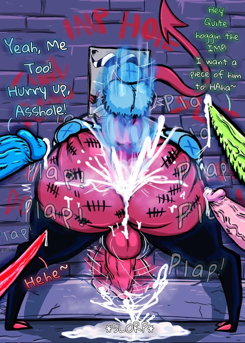 Hazbin hotel and helluva boss stuck porn comic picture 36