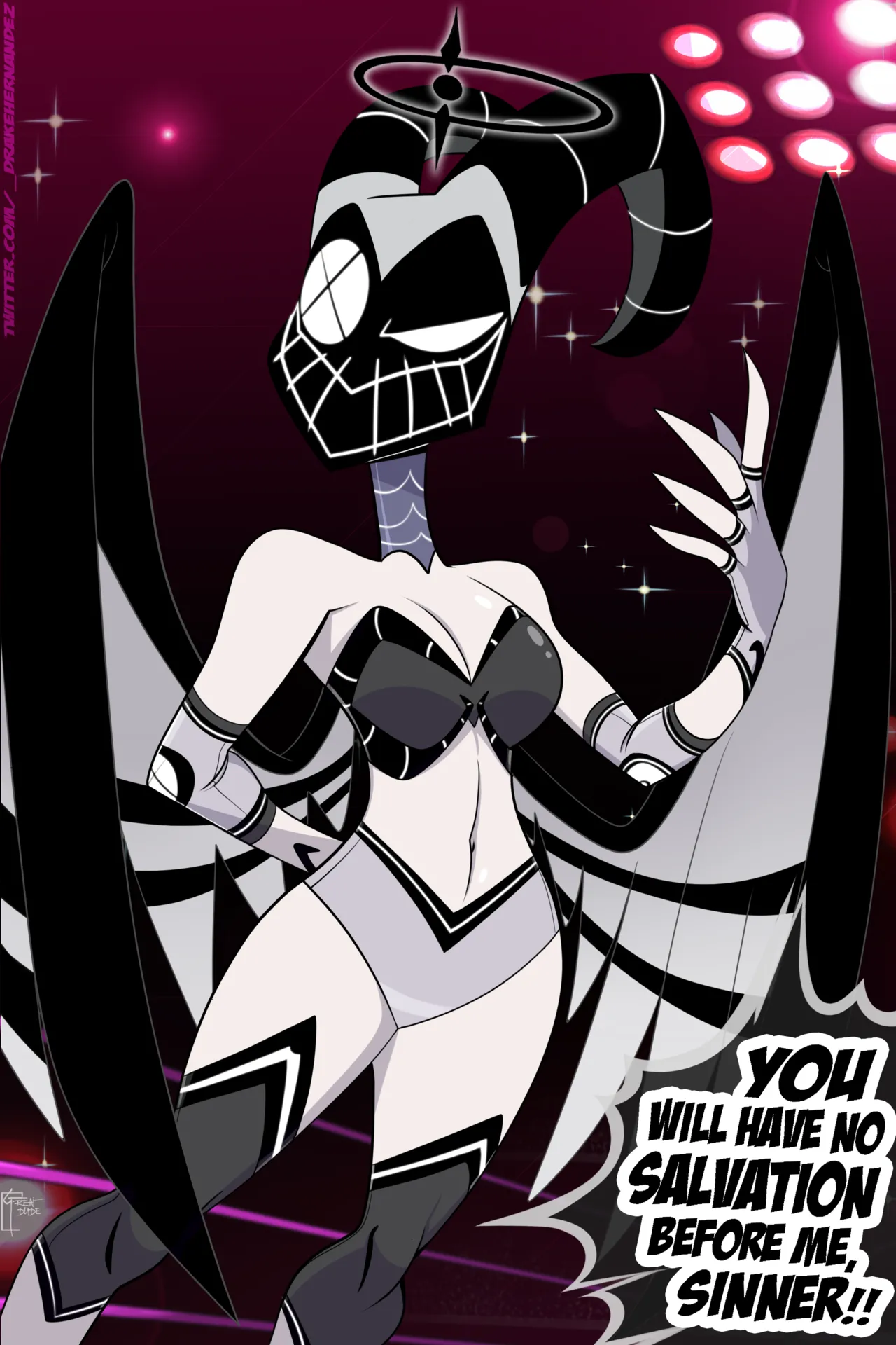 Hazbin Hotel Wrestleverse porn comic picture 1