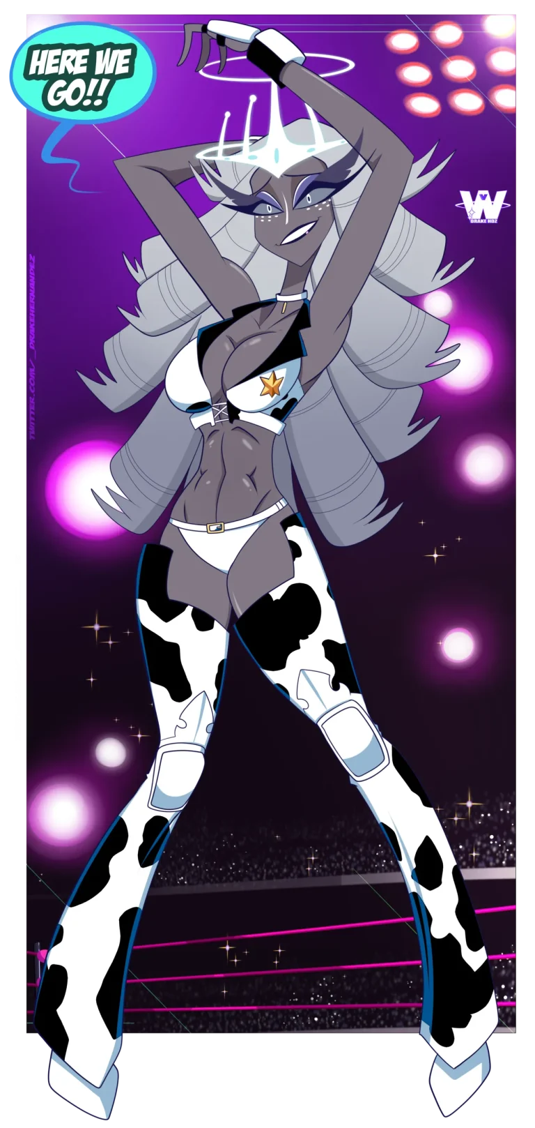 Hazbin Hotel Wrestleverse porn comic picture 100