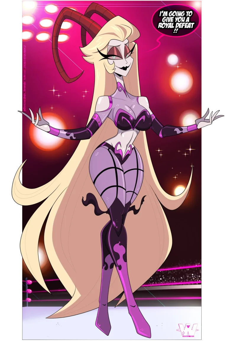 Hazbin Hotel Wrestleverse porn comic picture 103