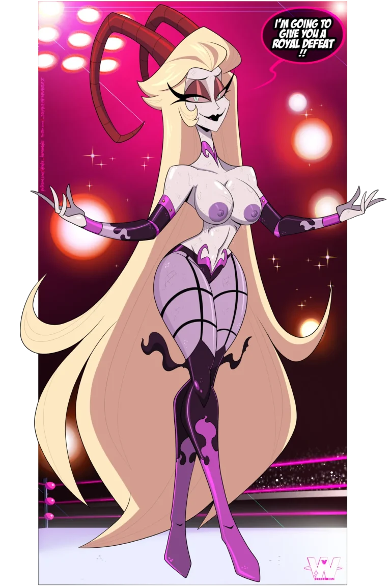 Hazbin Hotel Wrestleverse porn comic picture 105