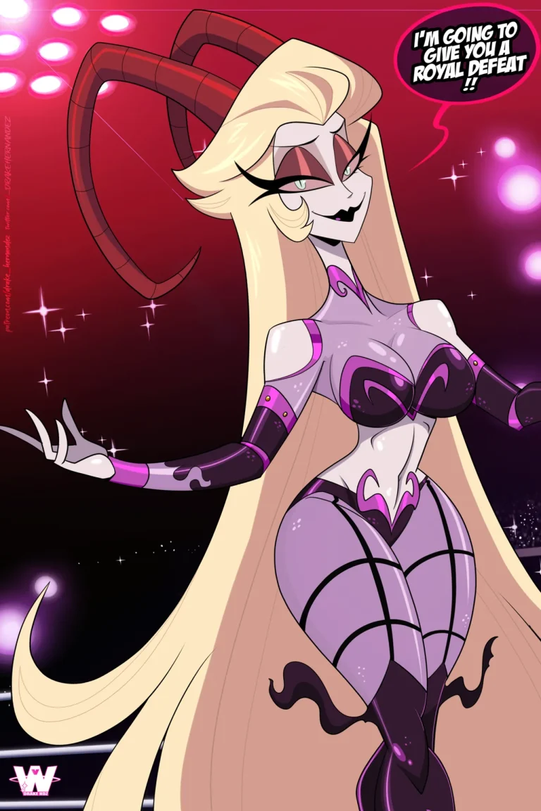 Hazbin Hotel Wrestleverse porn comic picture 106
