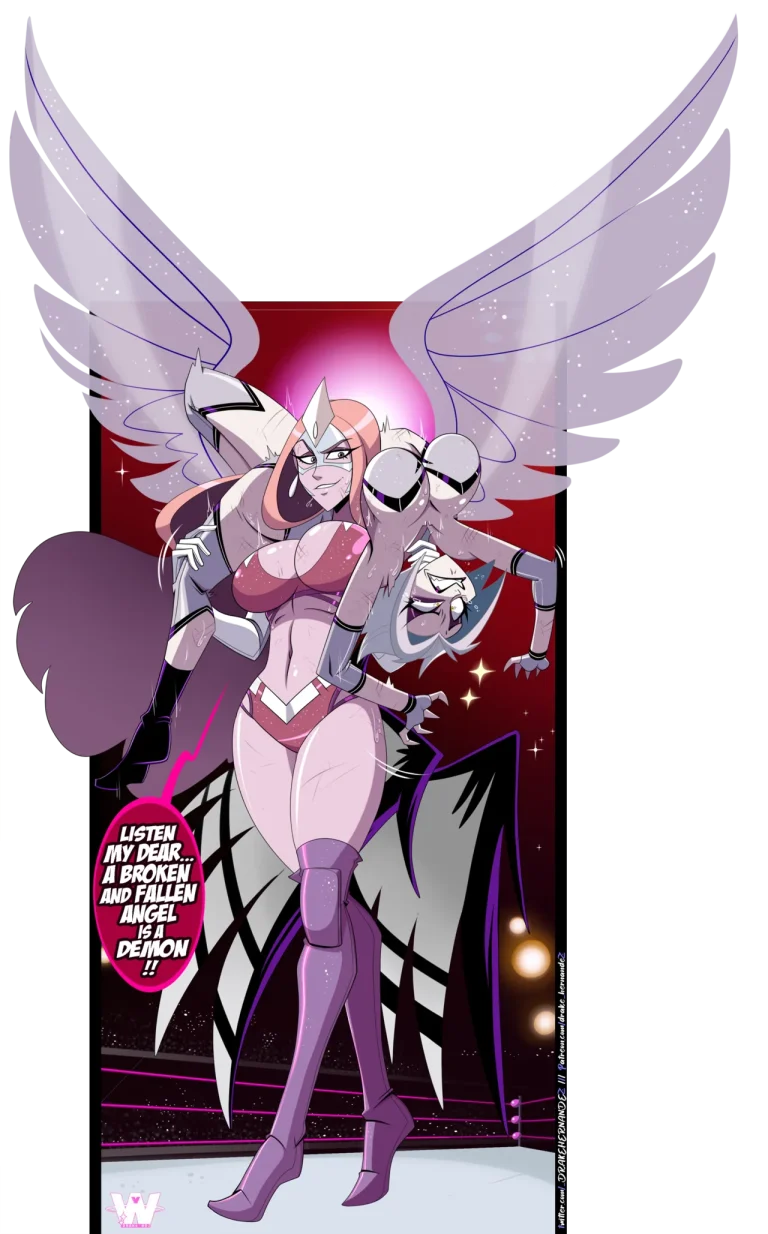 Hazbin Hotel Wrestleverse porn comic picture 13