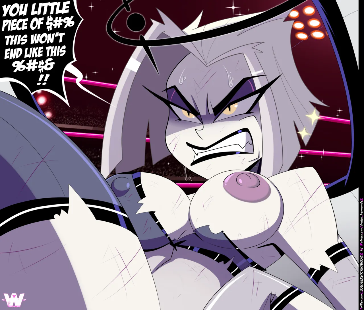 Hazbin Hotel Wrestleverse porn comic picture 20