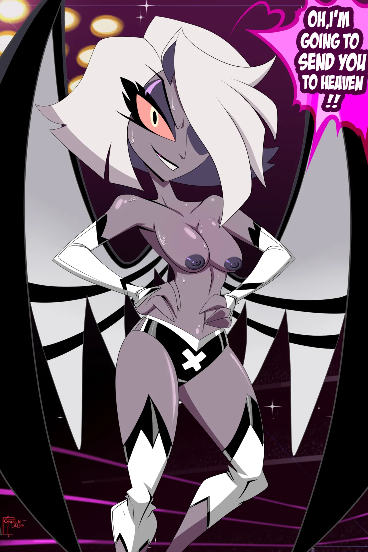 Hazbin Hotel Wrestleverse porn comic picture 24