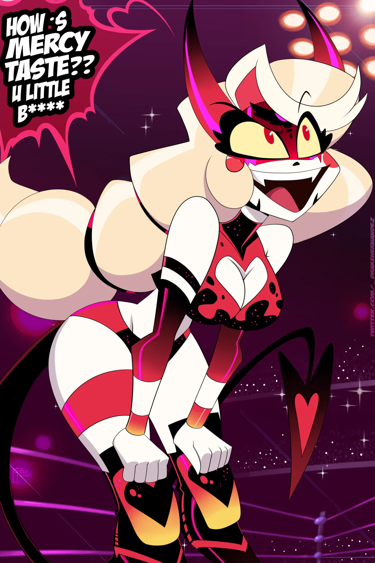 Hazbin Hotel Wrestleverse porn comic picture 25