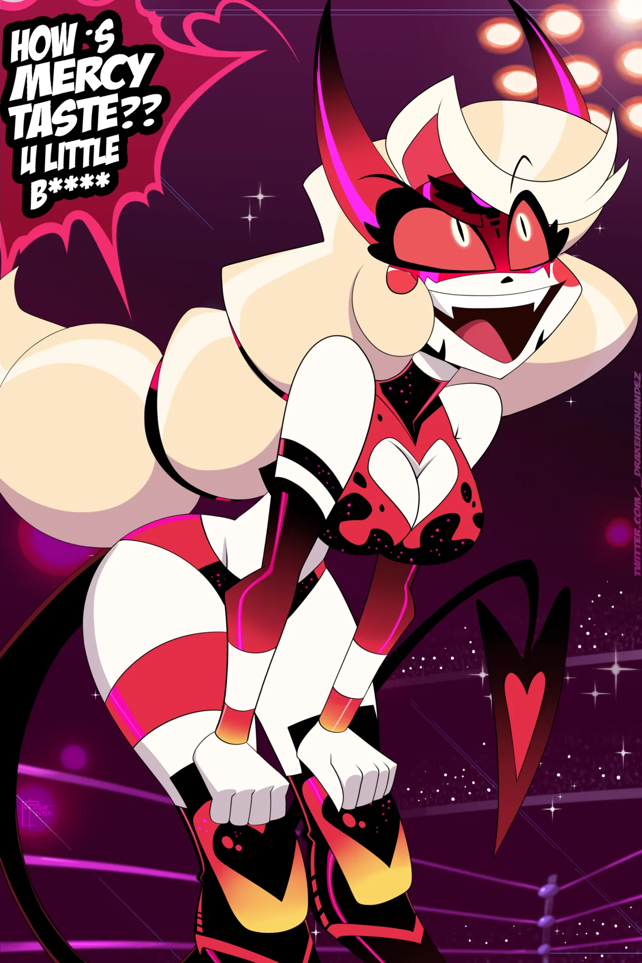Hazbin Hotel Wrestleverse porn comic picture 26