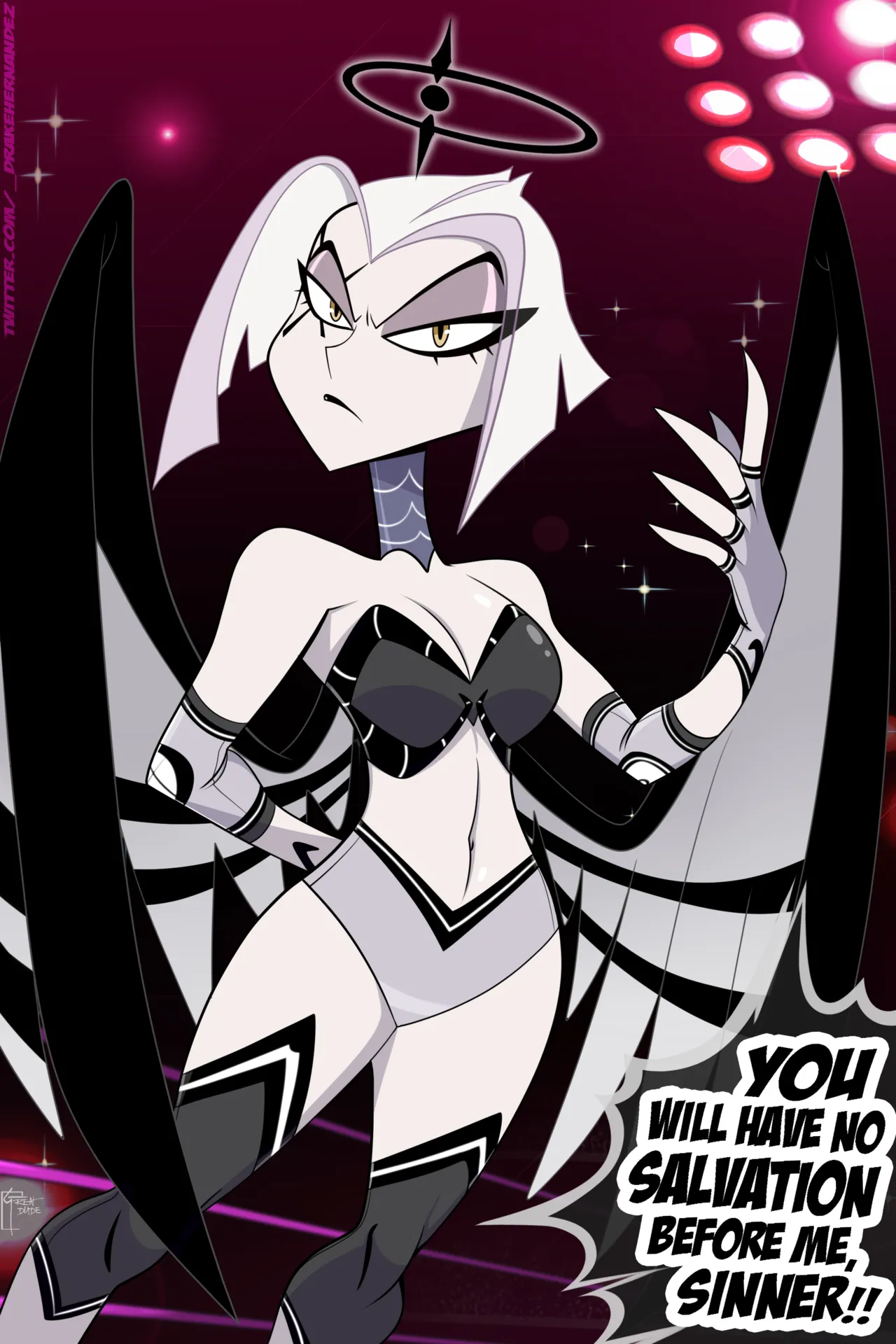 Hazbin Hotel Wrestleverse porn comic picture 3