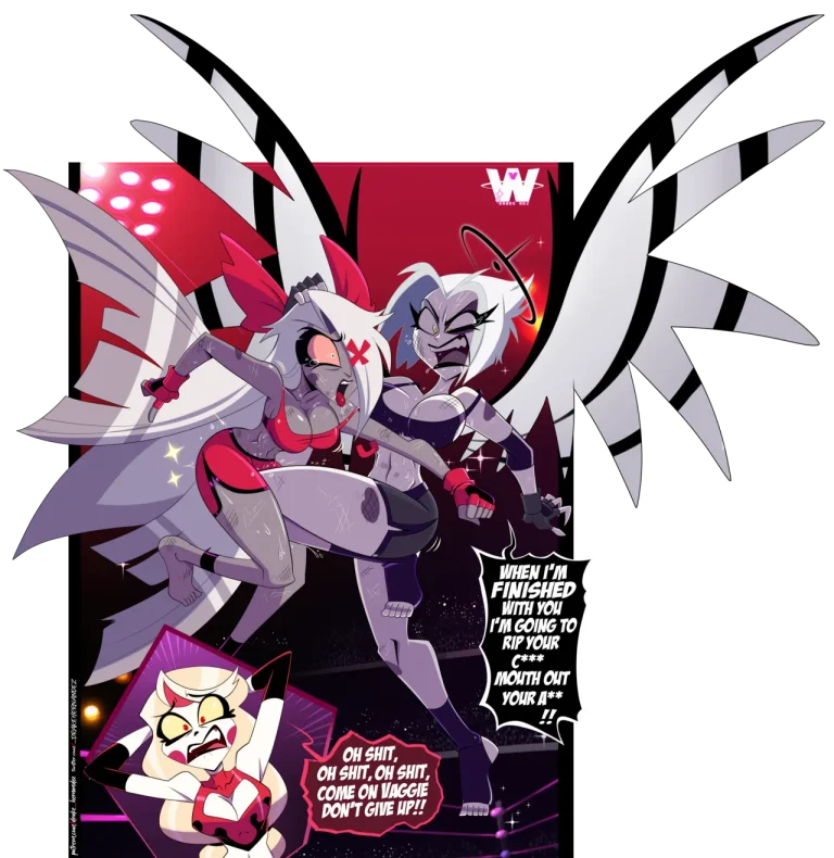 Hazbin Hotel Wrestleverse porn comic picture 33