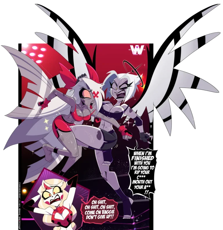 Hazbin Hotel Wrestleverse porn comic picture 34