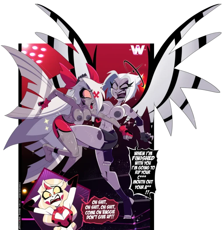 Hazbin Hotel Wrestleverse porn comic picture 35