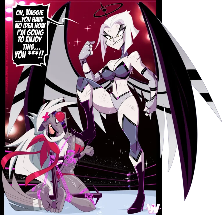 Hazbin Hotel Wrestleverse porn comic picture 36
