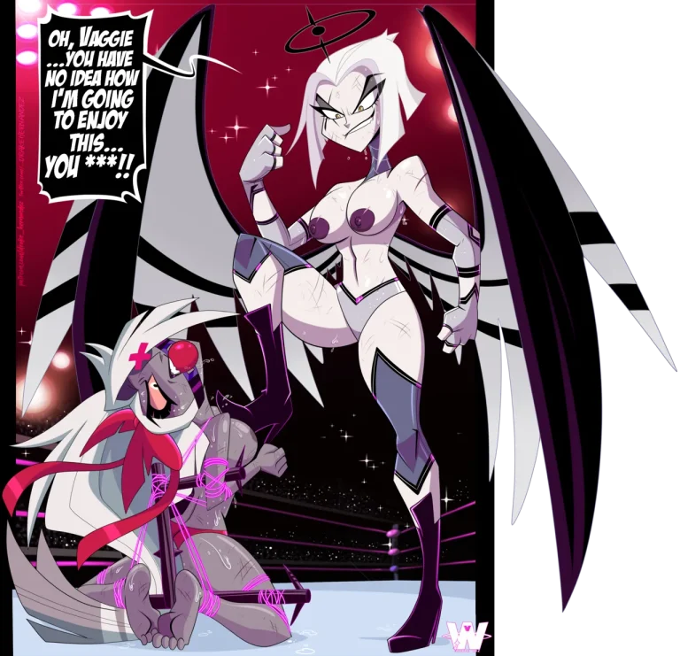 Hazbin Hotel Wrestleverse porn comic picture 37