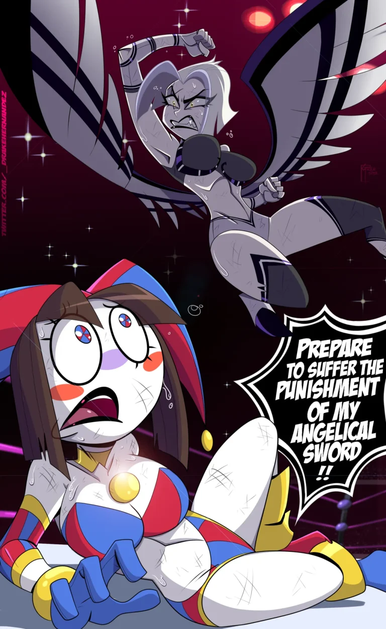 Hazbin Hotel Wrestleverse porn comic picture 5