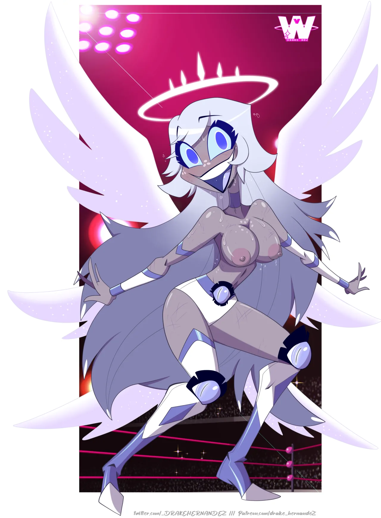 Hazbin Hotel Wrestleverse porn comic picture 50