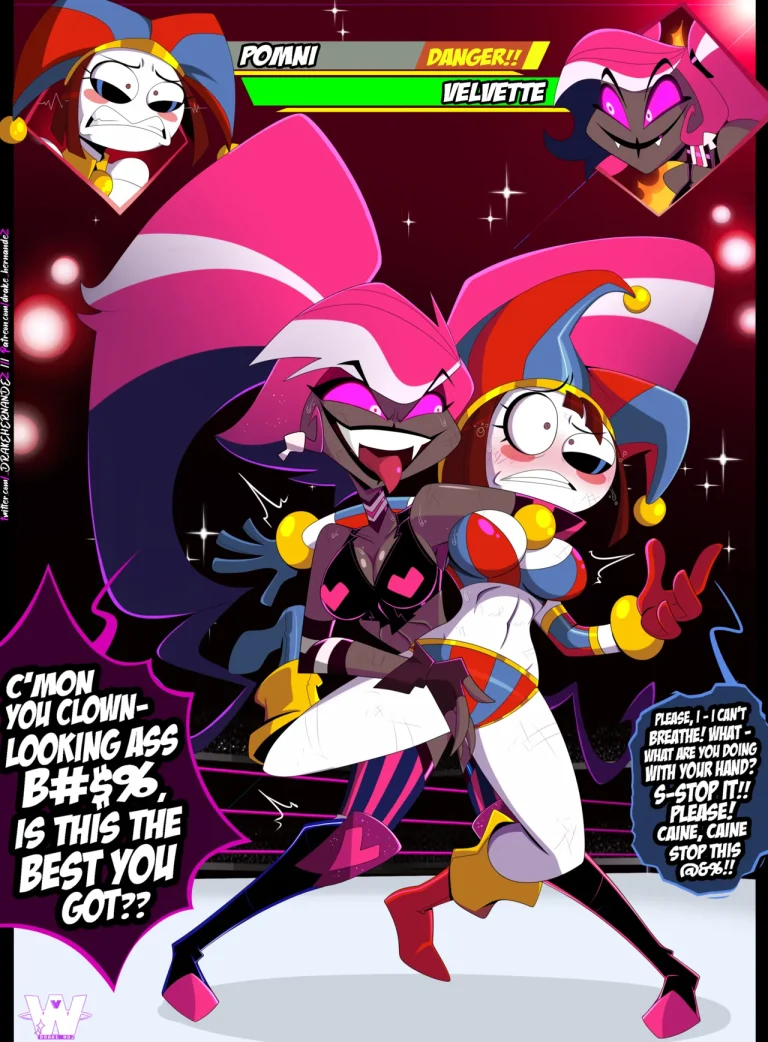 Hazbin Hotel Wrestleverse porn comic picture 55
